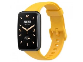 Jednobarevný řemínek pro Mi band 7 PRO - Žlutá -