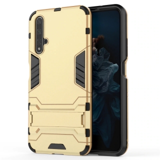Hybridní zlaté ARMOR STAND pouzdro na HUAWEI Mate 20 Lite