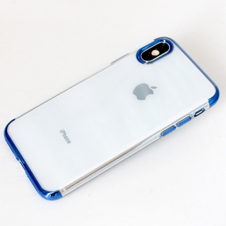 Gelové modré pouzdro FRAME V2 na XIAOMI Redmi Note 6 Pro