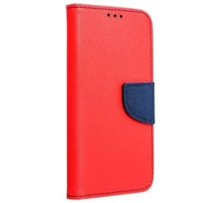 Knížkové pouzdro Fancy pro Apple iPhone 14 , barva červená-modrá