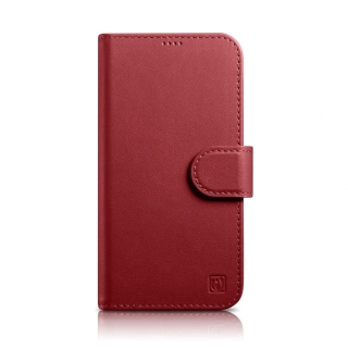 Knížkové pouzdro iCarer Wallet Anti-RFID 2in1 Apple iPhone 14 Pro red