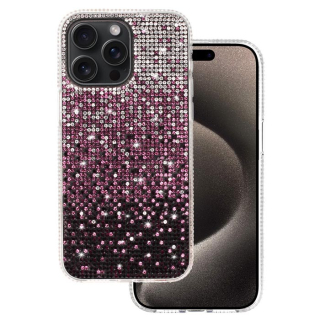 Kryt kamínkový Super Diamond pro Apple iPhone 16 Pro Max , barva vínová