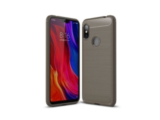 Gelové šedé ARMOR STYLE pouzdro na XIAOMI Redmi Note 6 Pro
