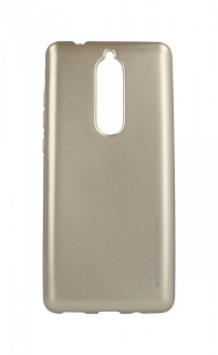 Gelové zlaté pouzdro MERCURY iJelly na NOKIA 5.1