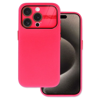 Kryt Lichi Soft pro Apple iPhone 15 Pro Max , barva neonová růžová
