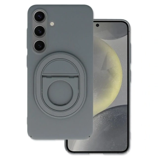 Kryt Magnetic Elipse pro Samsung Galaxy S24 Plus , barva šedá