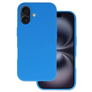 Kryt Silicone Lite pro Apple iPhone 16 , barva modrá