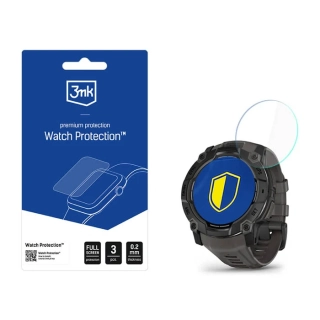 SLEVA ROZBALENO - 3mk Watch Protection FlexibleGlass pro Garmin Instinct 3 50mm (Amoled, Solar)