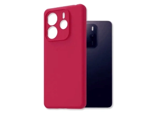 Kryt Silicone Lite pro Xiaomi Redmi Note 14 5G , barva vínová
