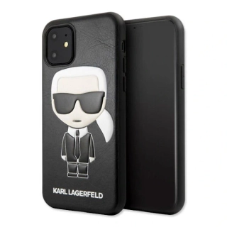 Kryt Karl Lagerfeld KLHCN61IKPUBK Apple iPhone XR / 11 hardcase Iconic Karl Embossed