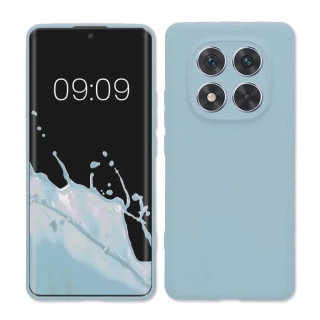 Kryt Silicone Lite pro Xiaomi Redmi Note 14 Pro 5G , barva světle modrá