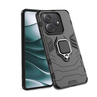 Kryt odolný Ring Armor pro Xiaomi Redmi Note 14 5G , barva černá