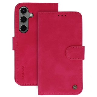 Knížkové pouzdro Wonder Fancy pro Samsung Galaxy A15 4G/5G fuchsia