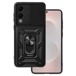 Kryt odolný SlideCam pro Samsung Galaxy S25 Edge , barva černá