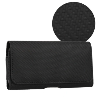 Pouzdro na opasek HIT velikost XL (167x83) pro Apple iPhone 13 Pro Max/14 Pro Max/Samsung A14 5G/A34 5G/M23/M33/S23 Ultra/Xiaomi Redmi 9A , design 3 , barva černá