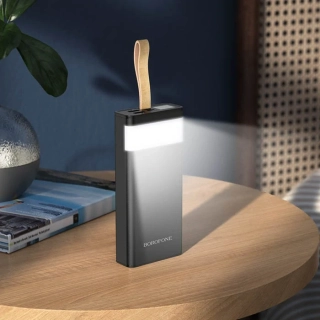Borofone Power Bank 20000mAh BJ18 Coolmy - 2xUSB - černá