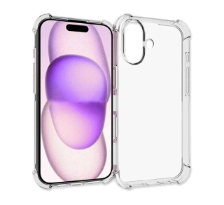 Kryt ClinShock 1,5mm pro Apple iPhone 17 , barva čirá