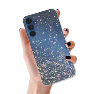 Kryt třpytivý Brilliant pro Samsung Galaxy A55 5G , barva čirá