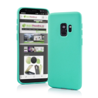 Ultratenké gelové tyrkysové pouzdro na HUAWEI Y7 Prime (2018) / Honor 7C