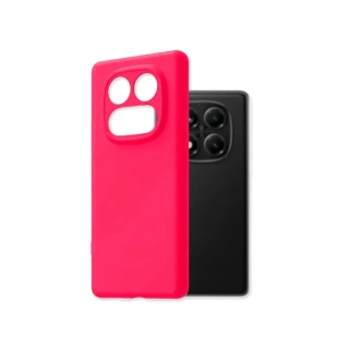 Kryt Silicone Lite pro Xiaomi Redmi Note 14 Pro 4G fuchsia