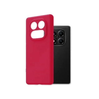 Kryt Silicone Lite pro Xiaomi Redmi Note 14 Pro 4G , barva vínová