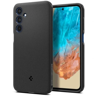 Kryt Spigen Essential Sandblast Samsung Galaxy M35 5G Matte Black