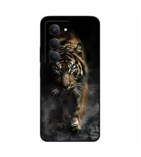 Gelové pouzdro s obrázkem na XIAOMI Redmi 15 - vzor WALKING TIGER
