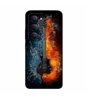Gelové pouzdro s obrázkem na XIAOMI Redmi 15 - vzor GUITAR