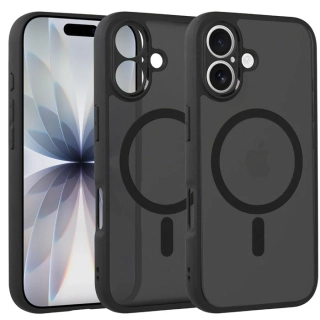 Kryt Full Matte Mag Cover pro Apple iPhone 17, barva černá