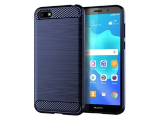 Gelové modré ARMOR STYLE pouzdro na HUAWEI Y5 (2018) / Honor 7S