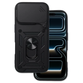 Kryt odolný SlideCam pro Apple iPhone 17 Pro , barva černá