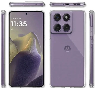 Kryt Ultra 1mm pro Motorola Edge 60 Fusion 5G , barva čirá