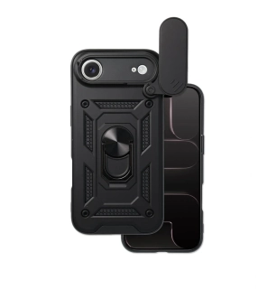 Kryt odolný SlideCam pro Apple iPhone 17 Air , barva černá