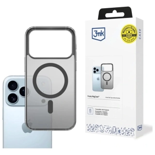 3mk Frosty MagCase Black pro Apple iPhone 17 Pro