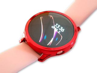 Gelové červené pouzdro FRAME V2 na SAMSUNG Galalaxy Watch Active 2 (40mm)