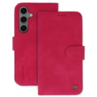 Knížkové pouzdro Wonder Fancy pro Xiaomi Redmi 15 4G/5G fuchsia