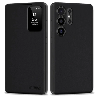 Knížkové pouzdro Tech-Protect Smart Wallet Samsung Galaxy S25 Ultra Matte Black