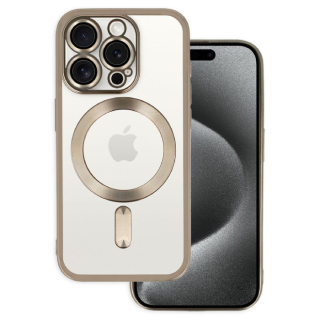 Kryt Metallic Magsafe pro Apple iPhone 16 Pro Max Titanium