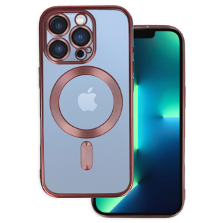 Kryt Metallic Magsafe pro Apple iPhone 16 Pro Max , barva růžová