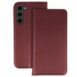 Knížkové pouzdro Smart Magneto pro Motorola Moto G42 , barva vínová