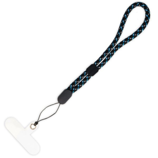 Šňůrka na mobil, black-blue