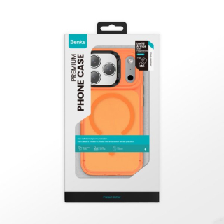 Pouzdro Benks (C069) pro Apple iPhone 17 Pro - oranžové