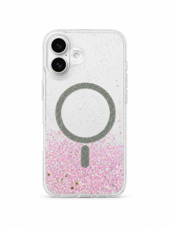 Tel Protect Moonlite Magsafe Case for Apple iPhone 16 , barva růžová clear