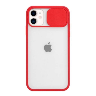 Gelové červené CAMERA PROTECTION pouzdro na HUAWEI P40