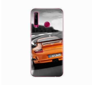 Gelové pouzdro s obrázkem na HONOR 20 Lite - vzor SPORT CAR