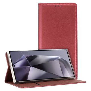 Knížkové pouzdro Smart Magneto pro Xiaomi Redmi 15 4G/5G , barva vínová