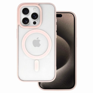 Kryt Acryl Color MagSafe pro Apple iPhone 16 Pro , barva světle růžová
