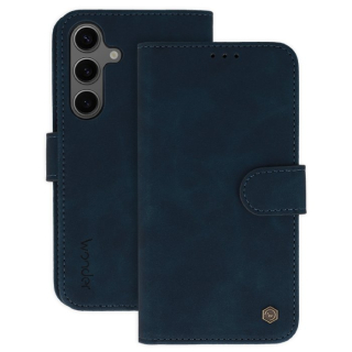 Knížkové pouzdro Wonder Fancy pro Samsung Galaxy A57 5G , barva modrá