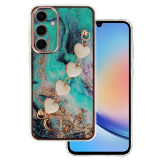 Kryt Trend pro Samsung Galaxy A15 4G/5G , design 6 , barva modrá