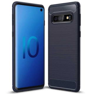 Gelové modré ARMOR STYLE pouzdro na HUAWEI P20